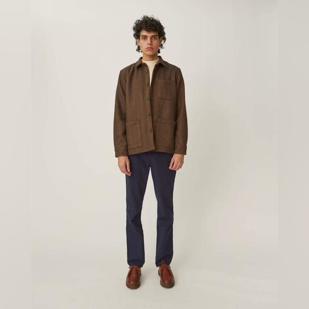 CORRIDOR VIBRANT FALL HERRINGBONE JACKET brown size XL